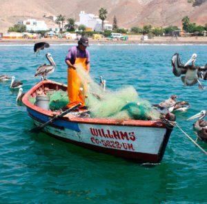 Reed boats fishing village, Huanchaco